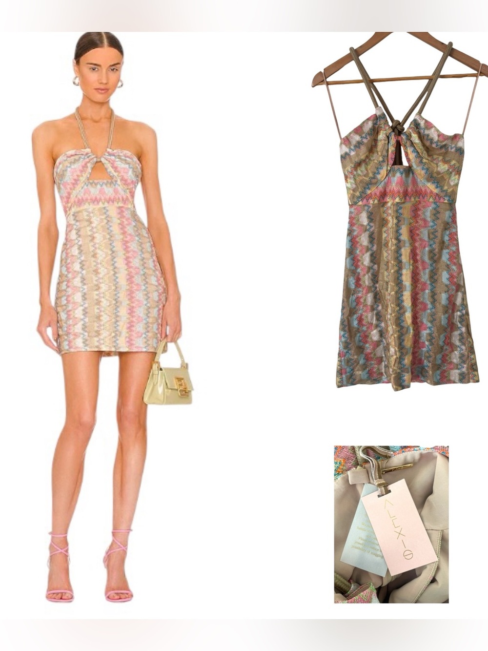 Alexis Everest Halter Mini Dress